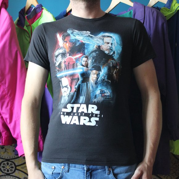 Star Wars The Last Jedi Graphic T-Shirt - Picture 2 of 9